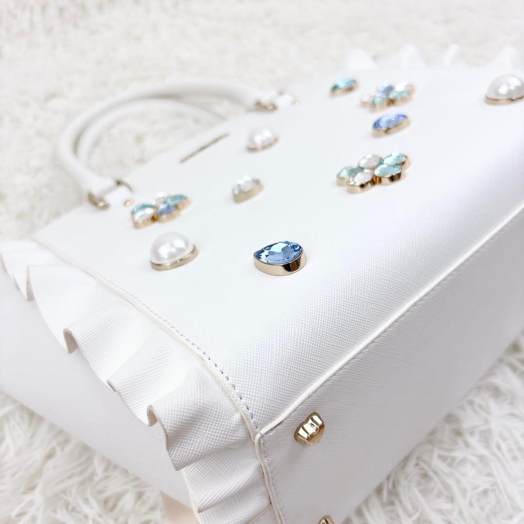 希少✨SAMANTHAVEGA フリル2wayバッグ 白 カードキャプターさくら