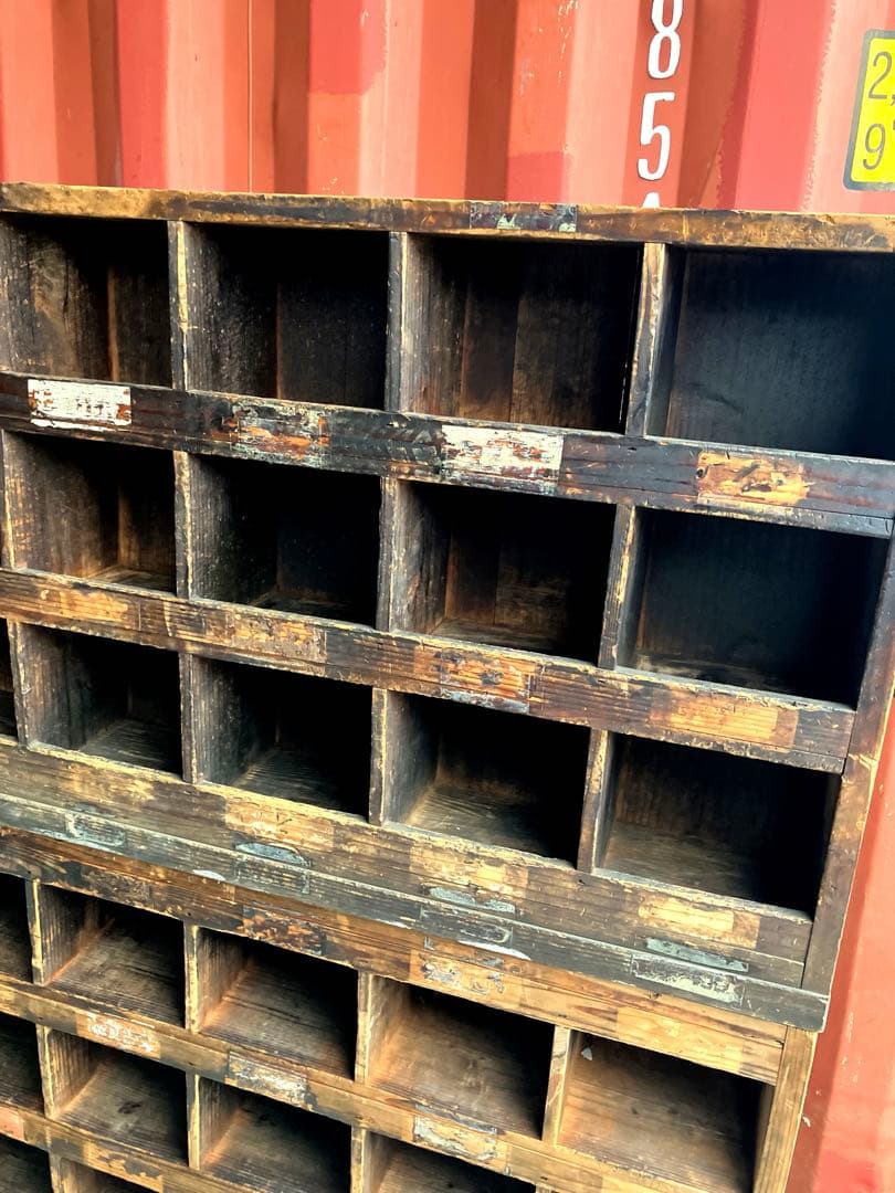 古道具オープンシェルフ