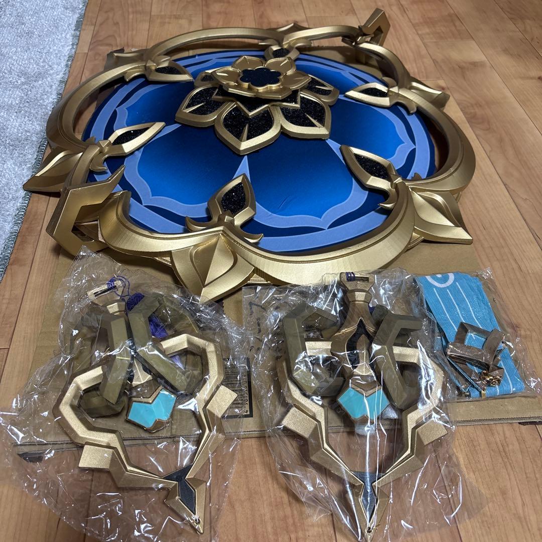 原神 放浪者 三分妄想製 sサイズ 笠＋下駄付き フルセット