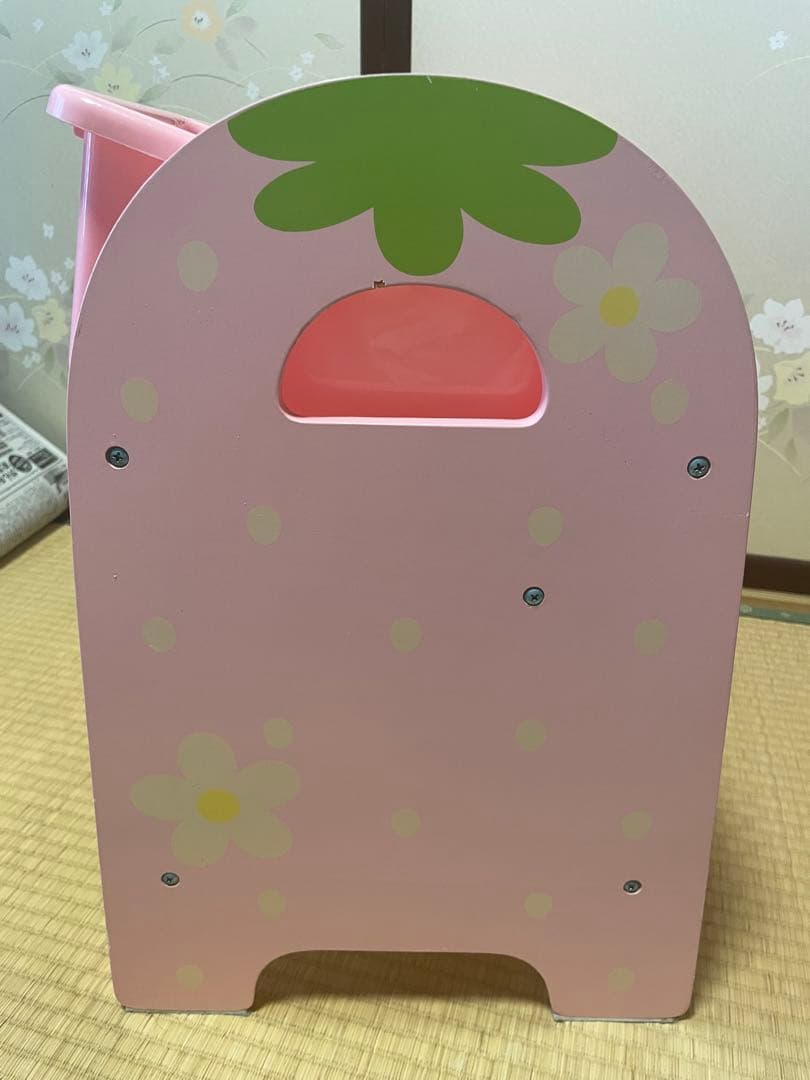 マザーガーデン 廃盤　希少　おもちゃ箱　ラック　棚