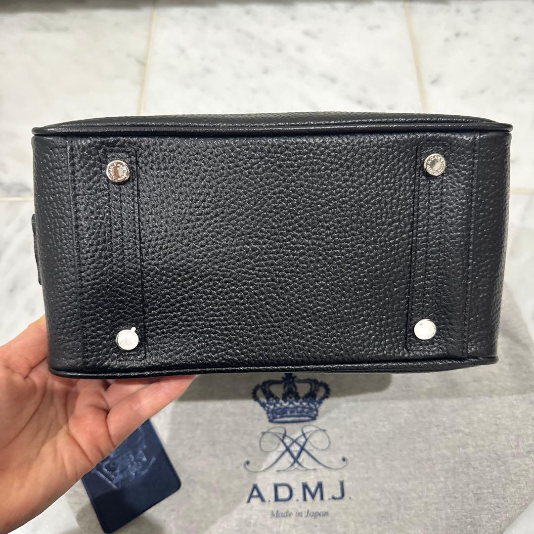 【美品】ADMJ 黒 ハンドバッグ 卒業式　入学式