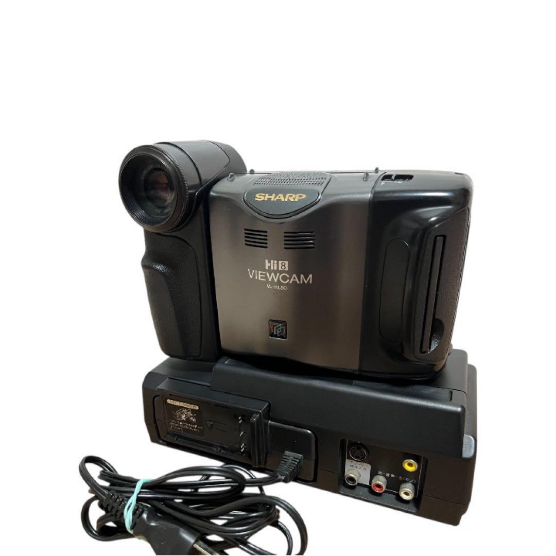 【ジャンク扱い】SHARP VL-HL50 hi8 video8 ビデオカメラ