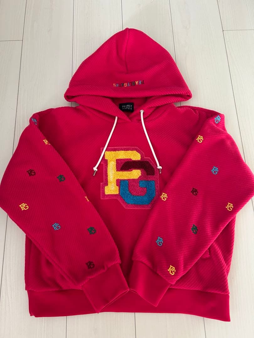 PEARLY GATES PGロゴ刺繍レディースパーカー