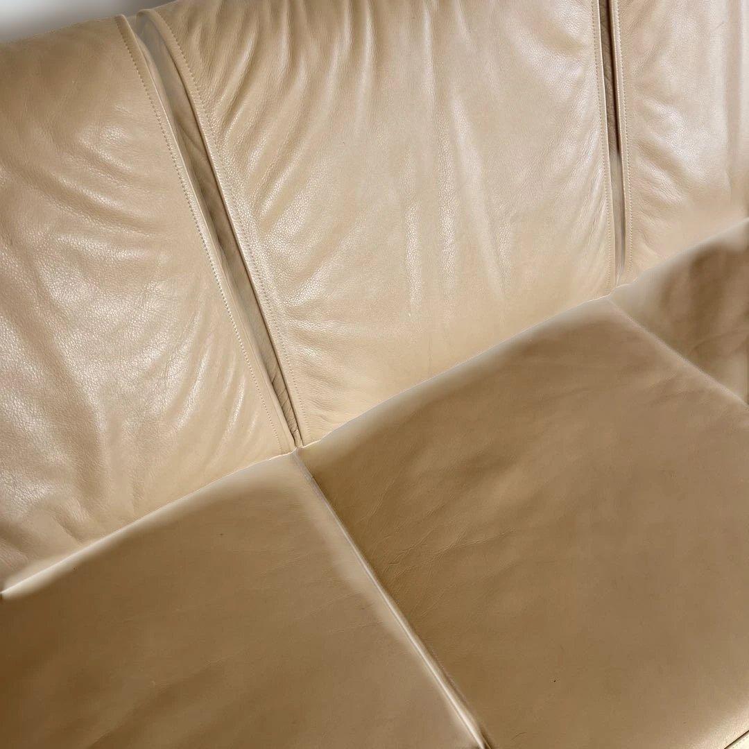 カリモク　ドマーニ　レザー 3人掛けソファ