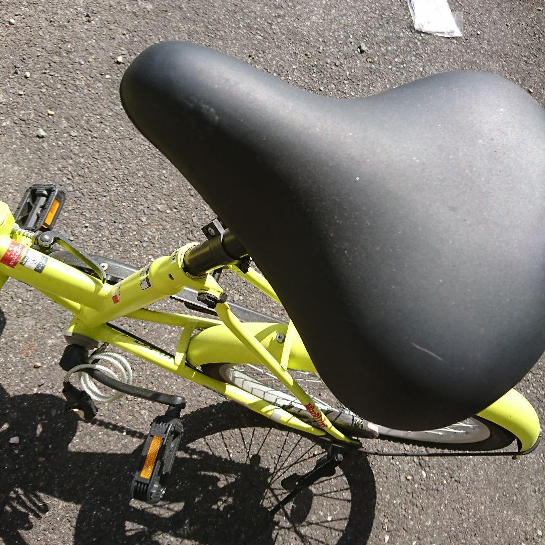 2G《20インチ 折り畳み自転車MIMOLETTE 》パンク品　中国製 直接渡し