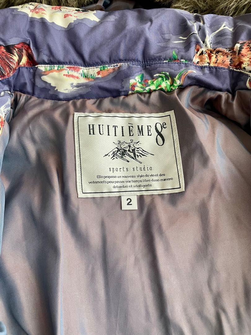 【古着】HUITIEME 8e ウィッティム上着　レディース