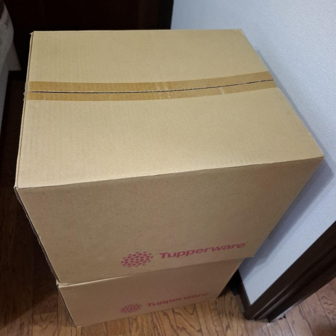 12/14迄の値下げ⭐タッパーウェア　②スーパーチェスト・ミニ 引出し2個