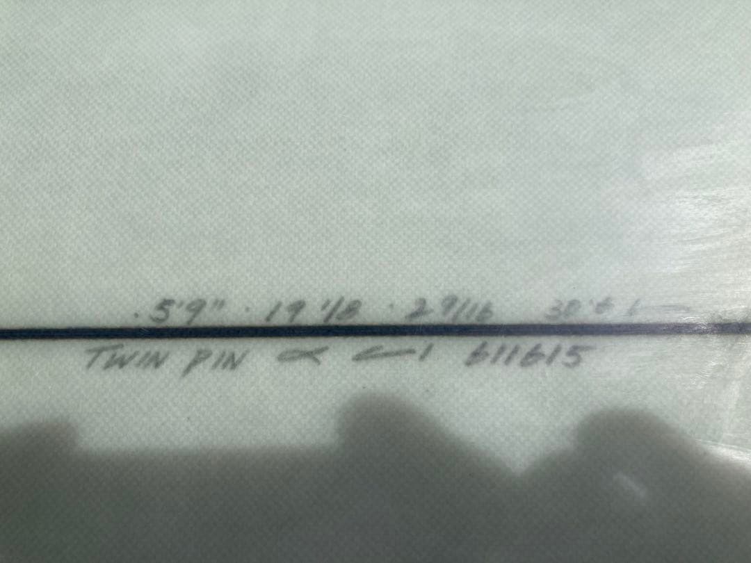 Channel  Twin pin 5'9 30.6L アルメリック