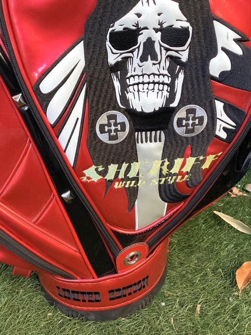 SHERIFF シェリフエナメルキャディバッグ