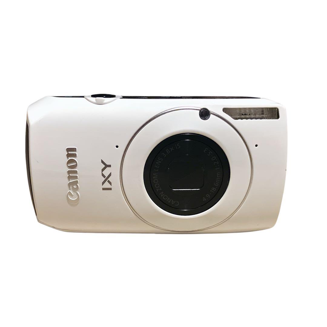 希少色 Canon IXY30S デジタルカメラ　ホワイト　PC1473