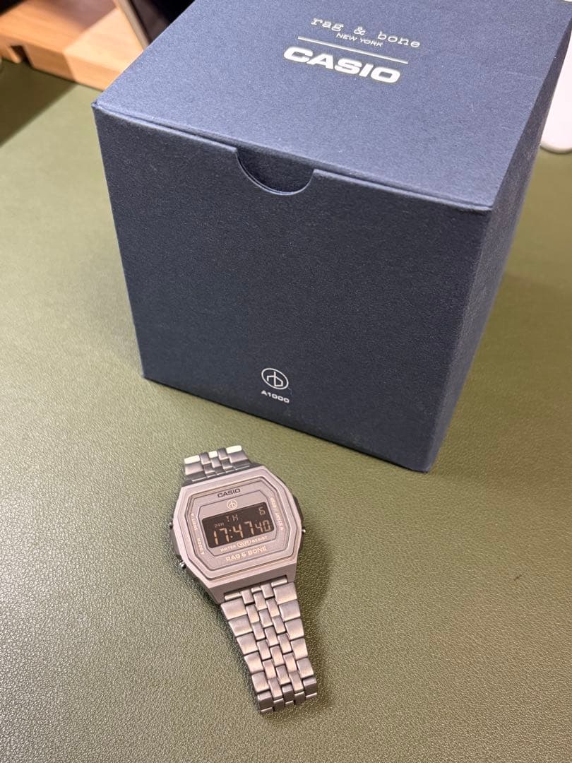 CASIO RAG & BONE A1000RCG-8BJR ラグ&ボーン