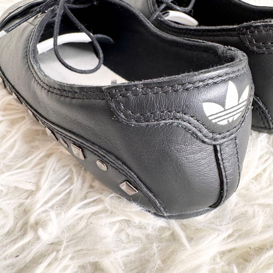 【新品】アディダス オリジナルス スタッズ レザー フラットシューズ 40周年