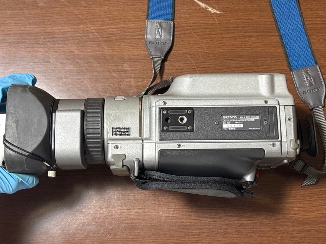 SONY DCR-VX1000 動作確認済み 外箱付き 傷あり レンズやや難あり
