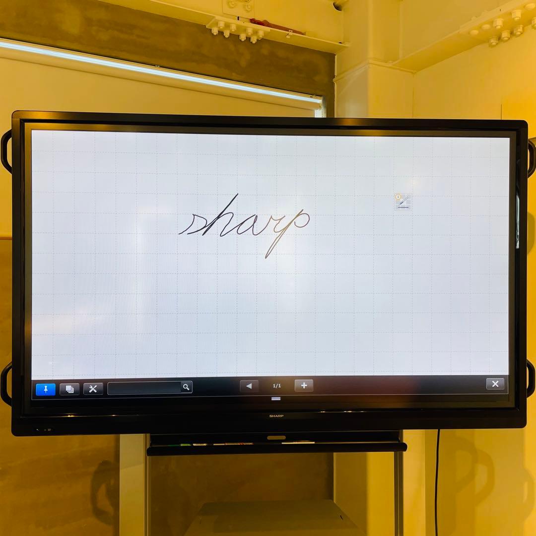 【良好】 SHARP BIGPAD 70型 タッチディスプレイ PN-L703A