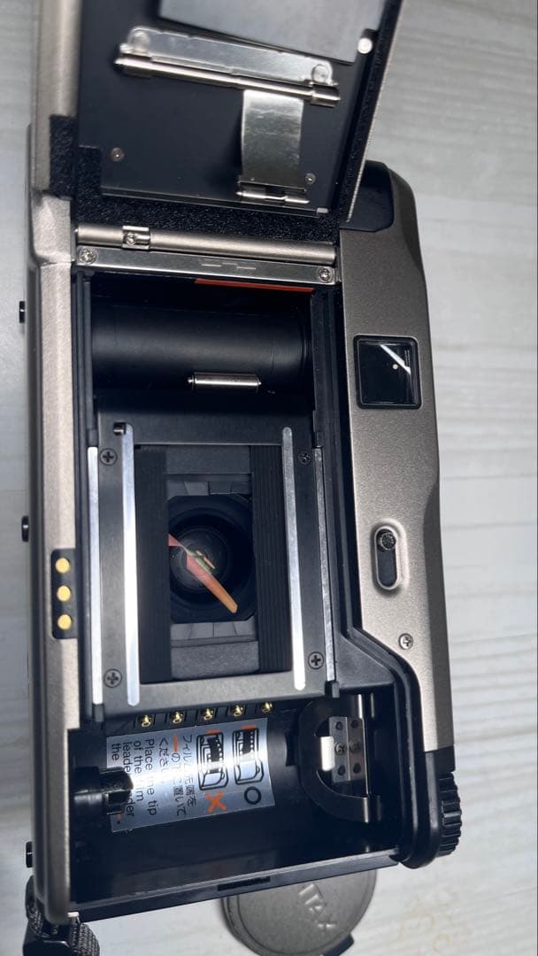 【フィルム付けないで確認した】CONTAX Tvs コンパクトカメラ