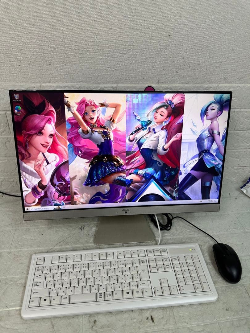 ASUS一体型PC 即使可 LINEとOffice入り