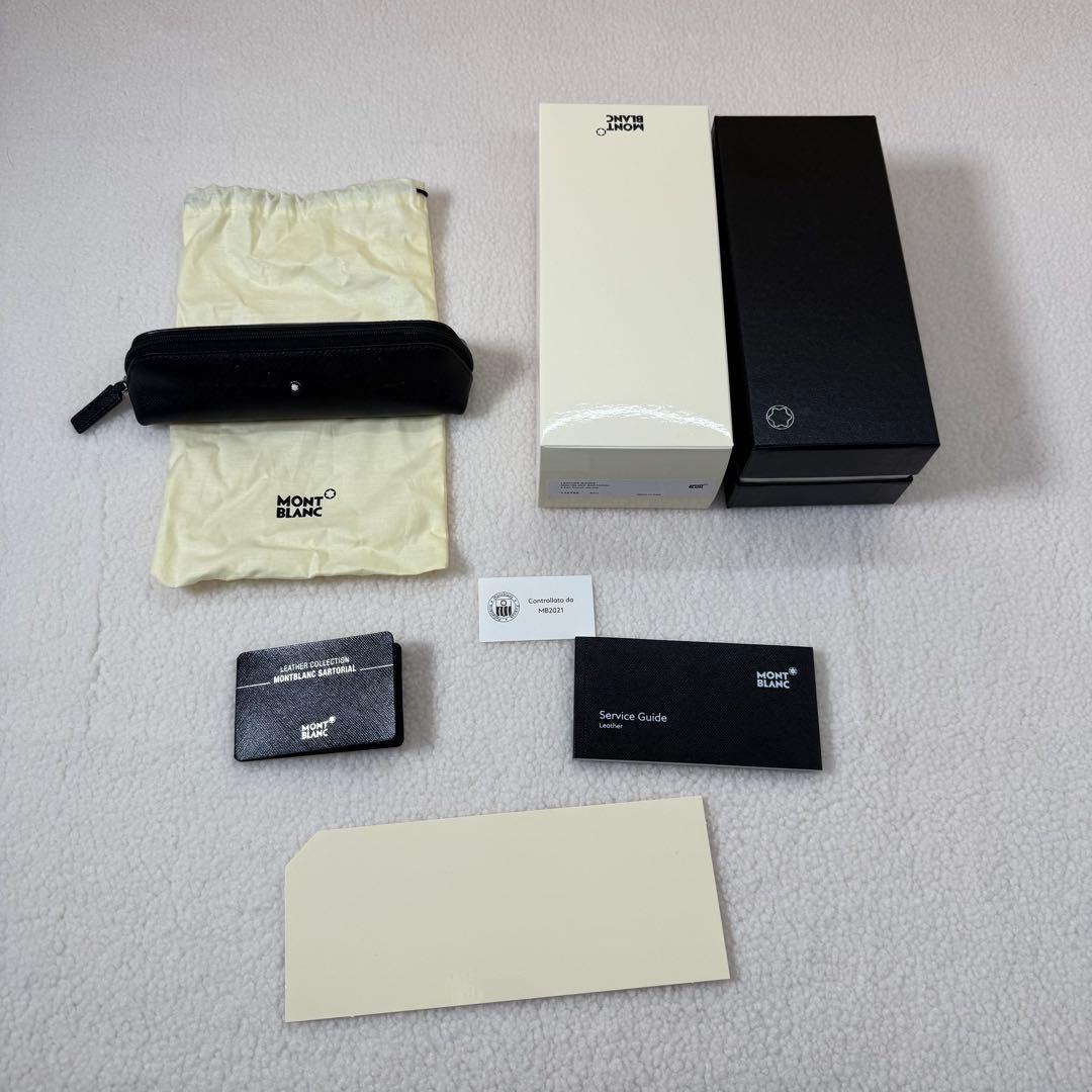 モンブラン Montblanc ペンケース サルトリアル 2本用 ペンポーチ