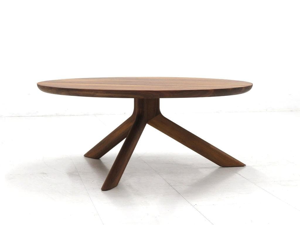 展示品　エスティック　ウォールナット　無垢材　コーヒーテーブル　サイドテーブル