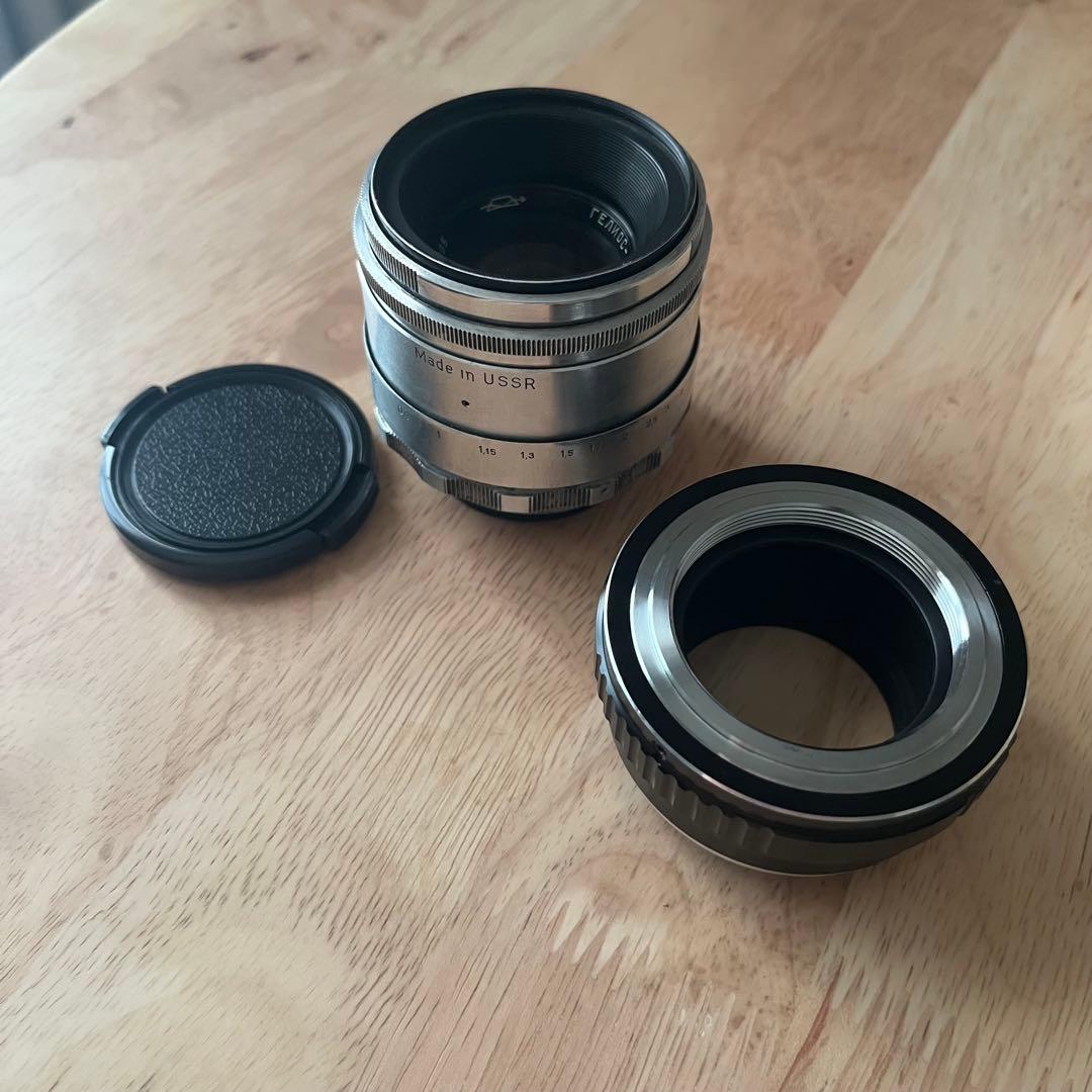 希少 極美品 シルバー Helios-44 58mm f2