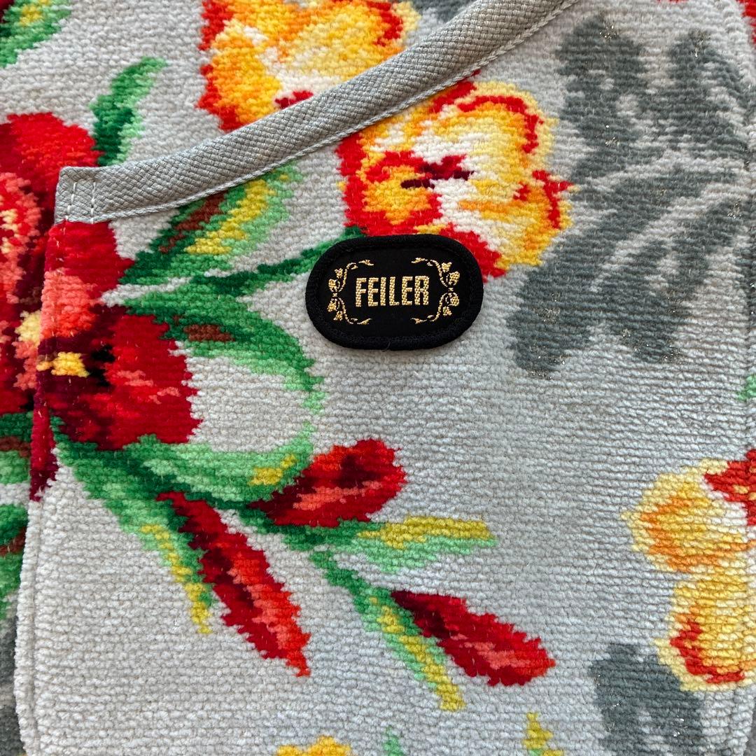 FEILER 花柄エプロン フリーサイズ