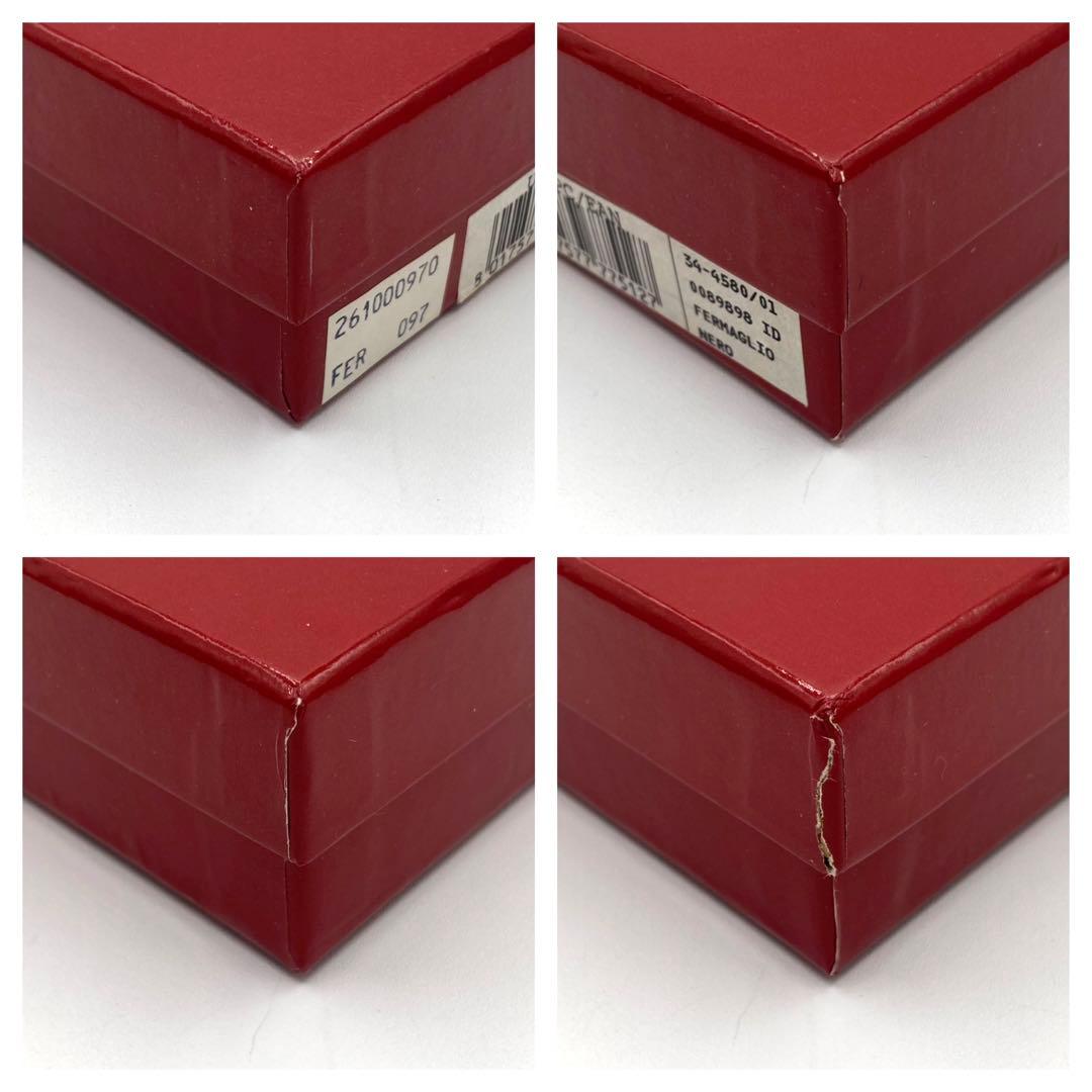 美品　Salvatore Ferragamo ブラック　バレッタ　ヴァラリボン