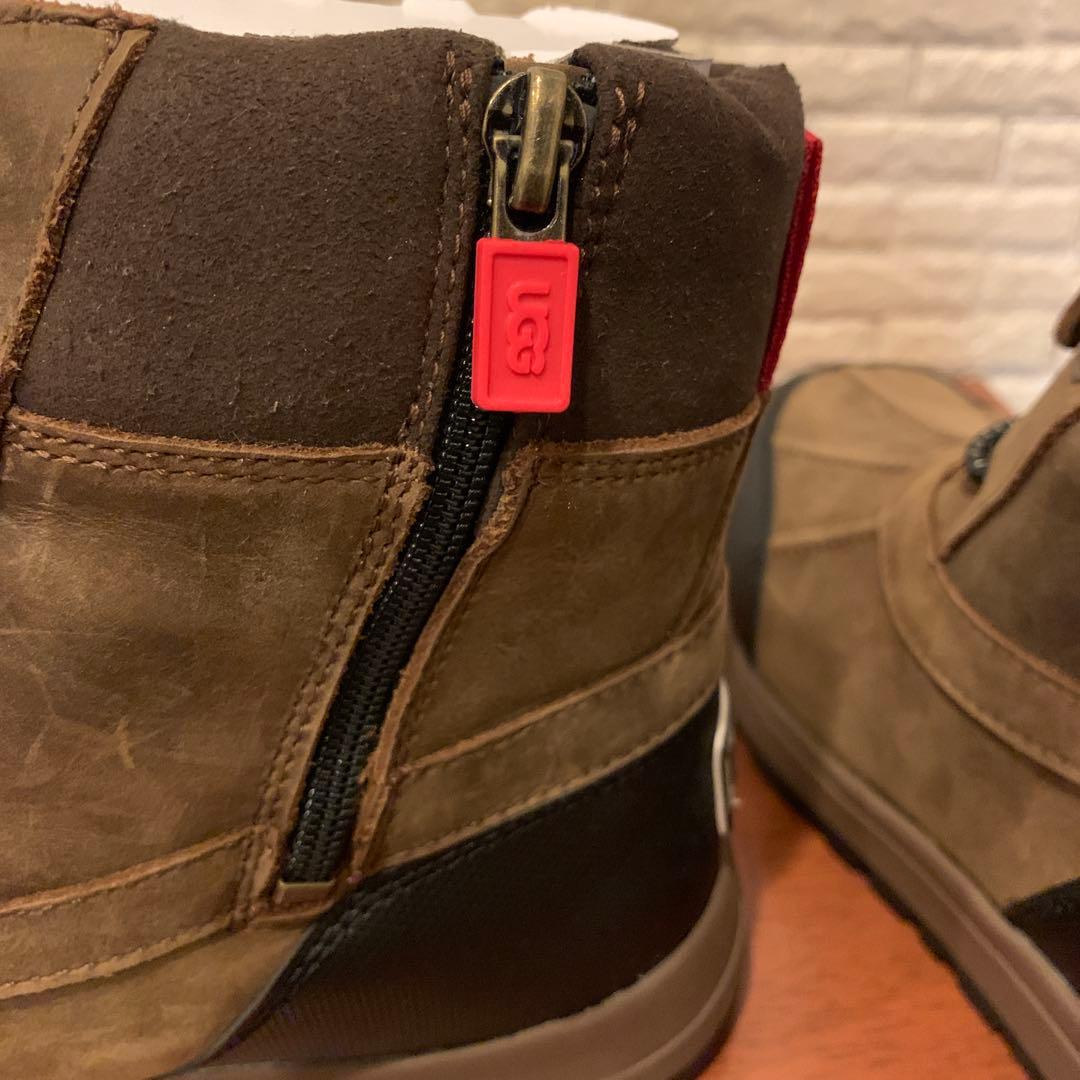【新品・未使用】UGG ブーツ　ウォータープルーフ　ブラウン　サイズ24.5cm