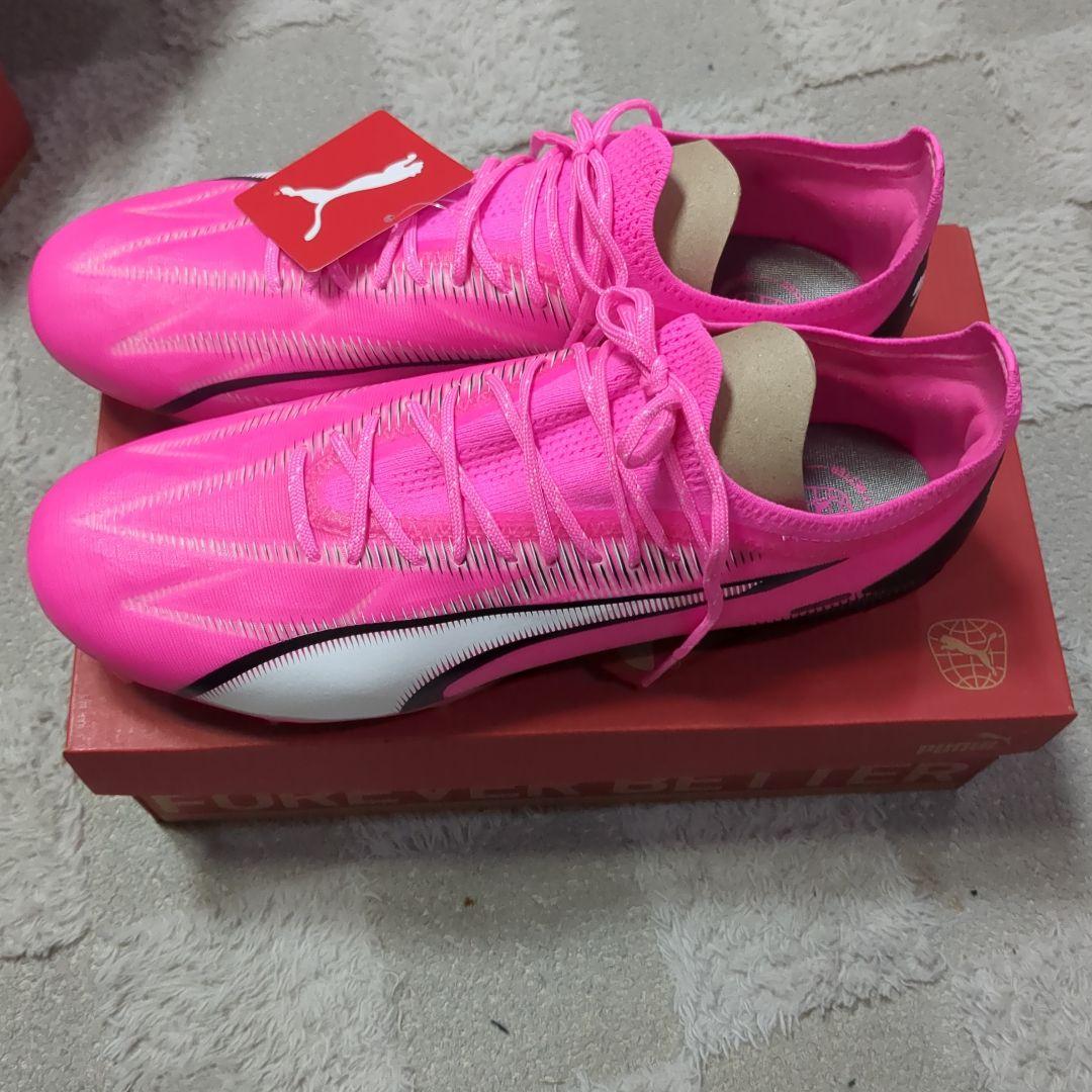 PUMA ULTRA ピンク サッカーシューズ29センチ