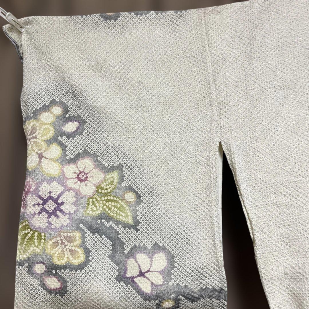 ひまわり　総絞り訪問着