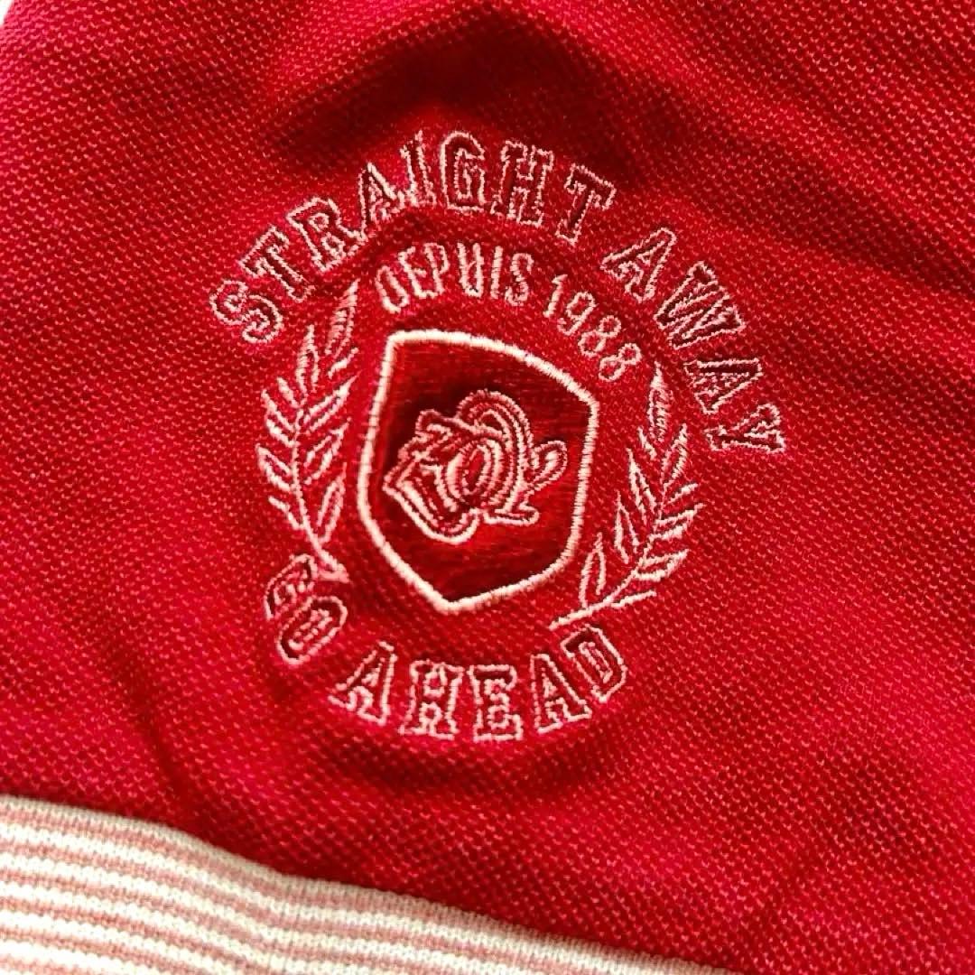 ◆美品◆ ZOY ゾーイ ロゴ 刺繍 ストレッチ 半袖 ポロシャツ ゴルフウェア