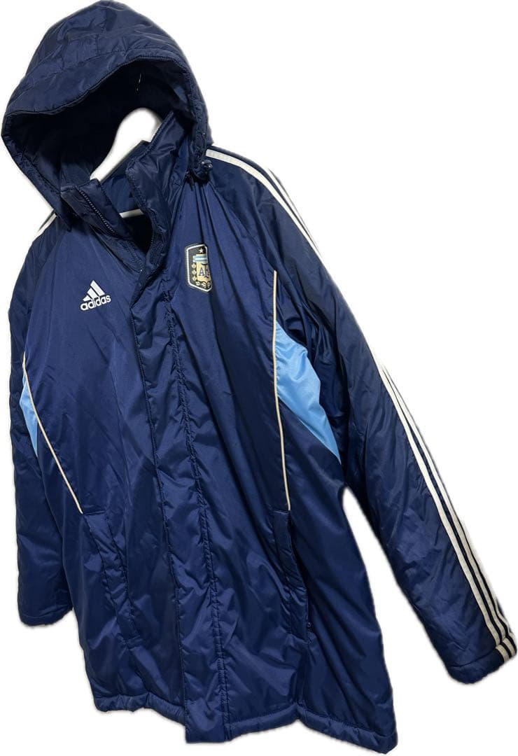 超レア！サッカー アルゼンチン代表 ベンチコート メンズL アディダス アウター