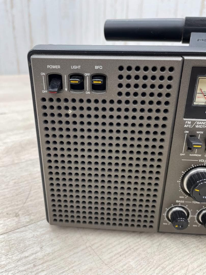 ナショナル クーガー RF-2200 8バンド 動作確認済 ショルダーベルト