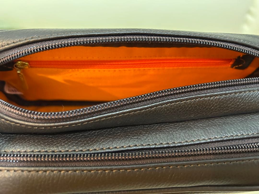 カステルバジャック セカンドバッグ（ブラウン）