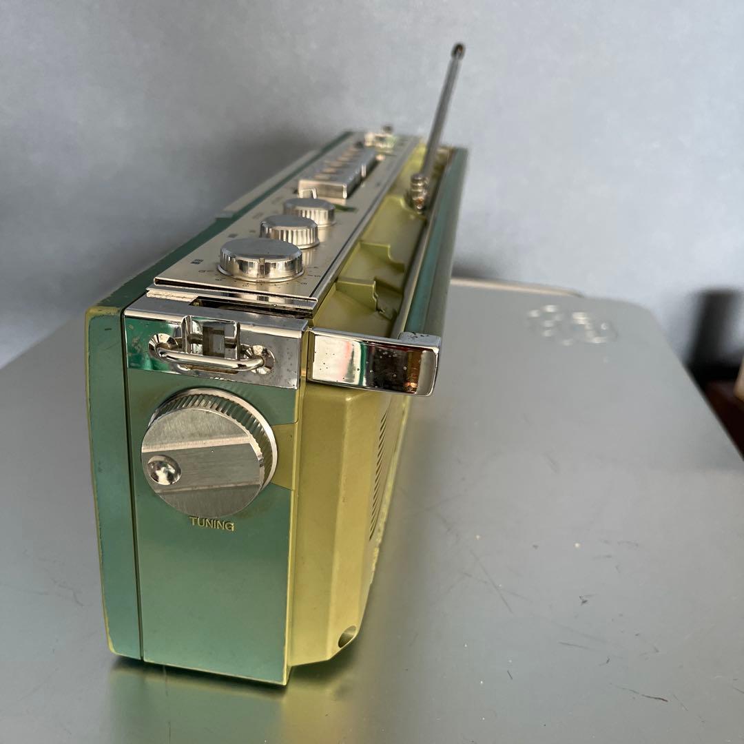 昭和レトロ　ステレオラジカセ　サンヨー　MR-U4SX