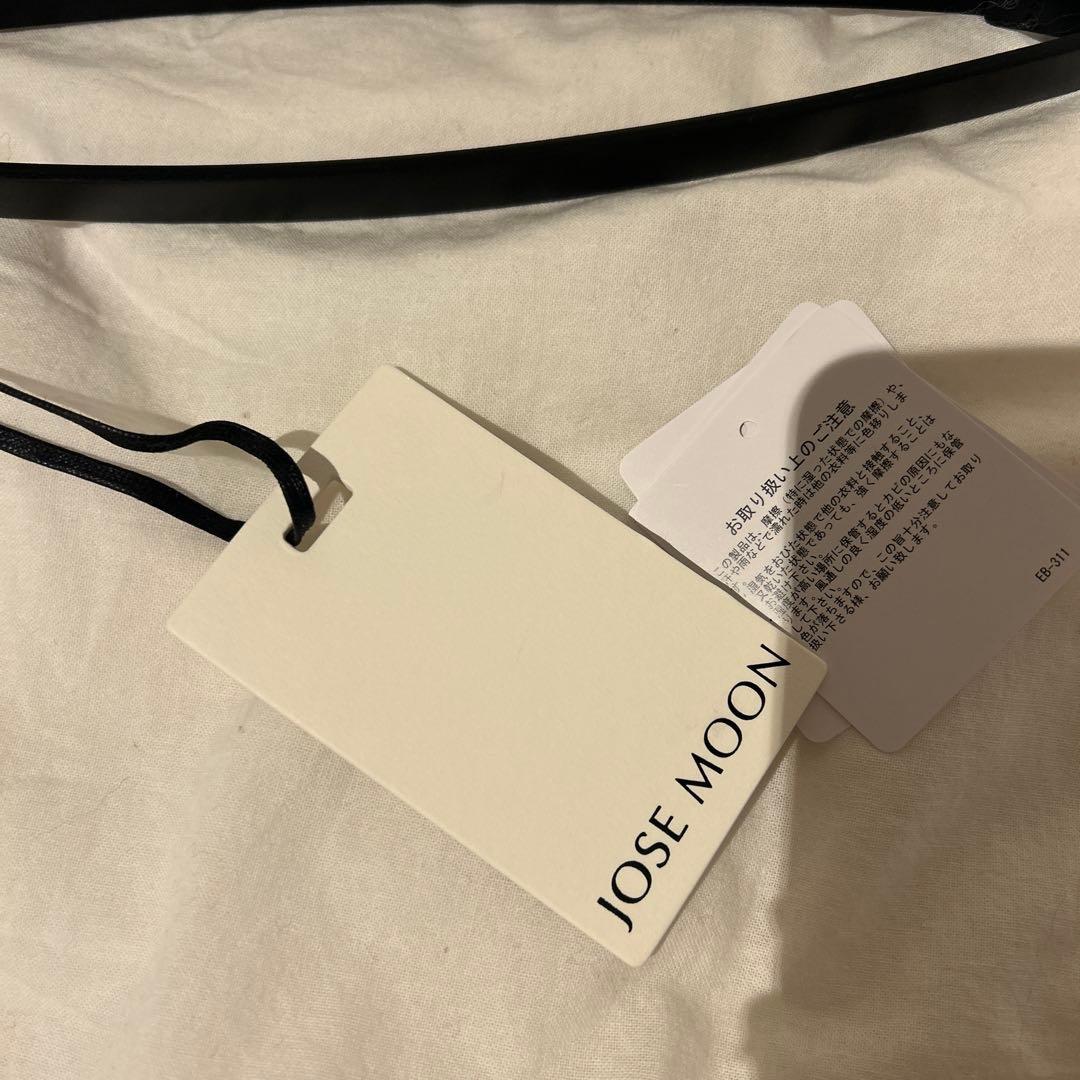 JOSE MOON ブラック チェーン付きベルト