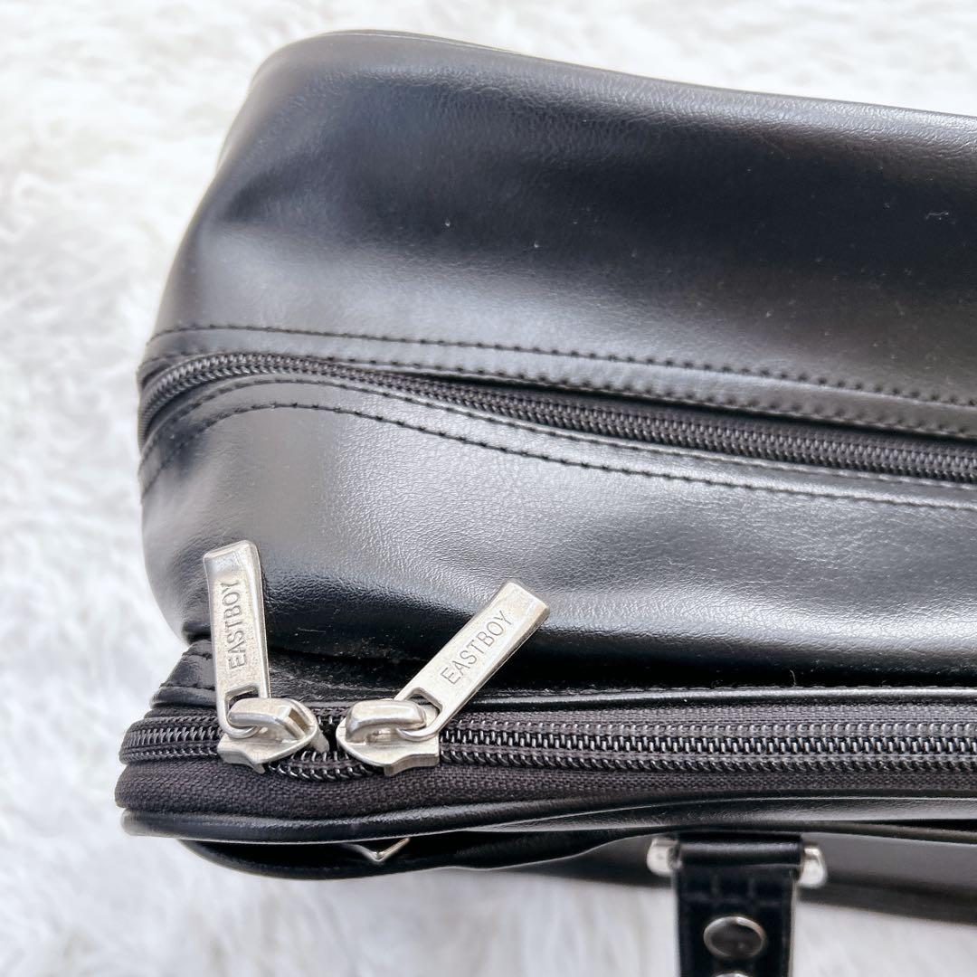 美品 イーストボーイ EASTBOY スクールバッグ 黒 ブラック カバン 鞄