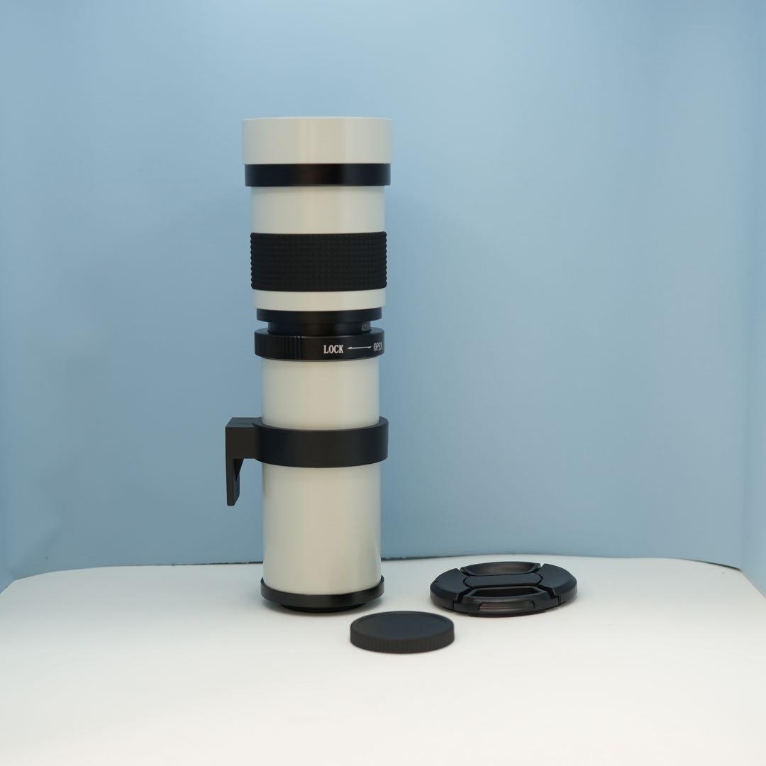 VARI SONY Aマウント用 420-800mm超望遠レンズ白z0026