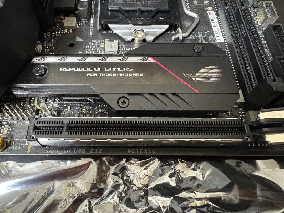 マザーボード ROG B560I + i5-11400F + DDR4 16GB*2