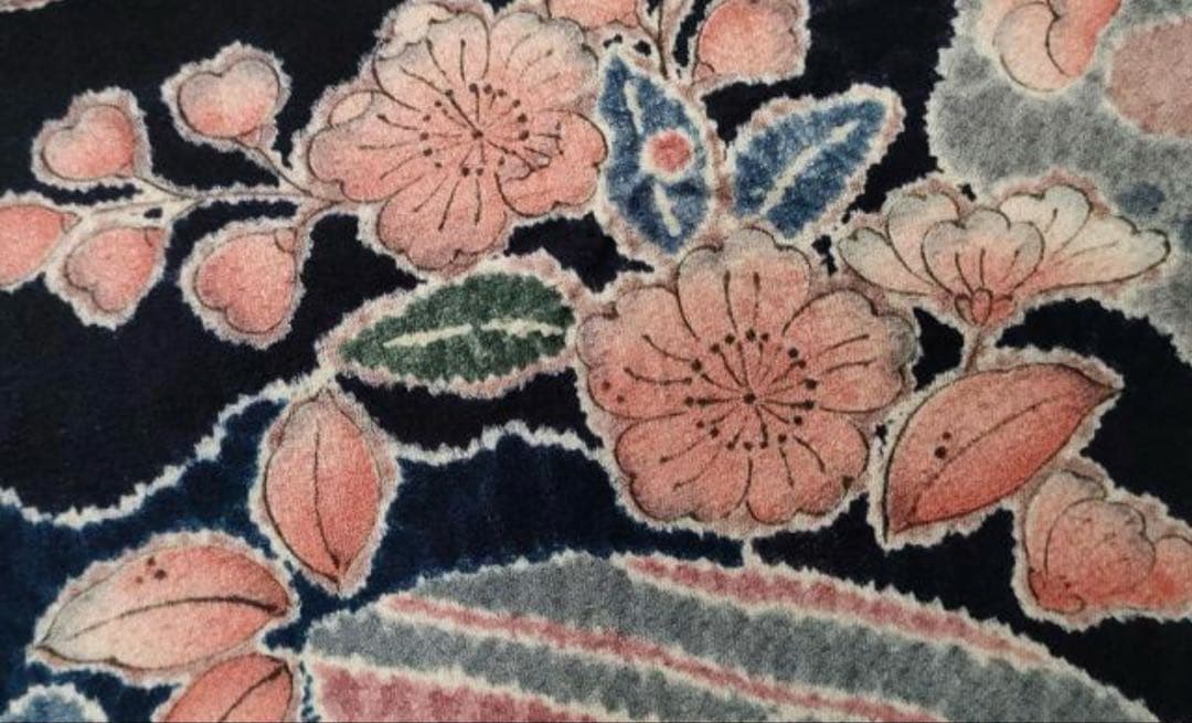 ❤️華やか大人女子　正絹小紋辻ヶ花柄　トールサイズ　新品畳紙付き