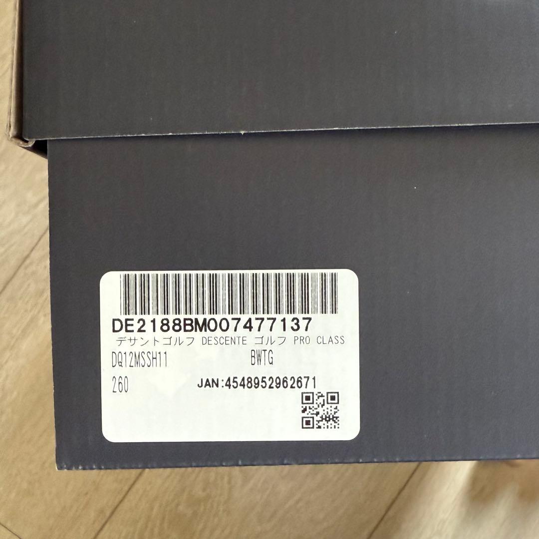 DESCENTE ゴルフシューズデサントPRO CLASSIC LACE26.0