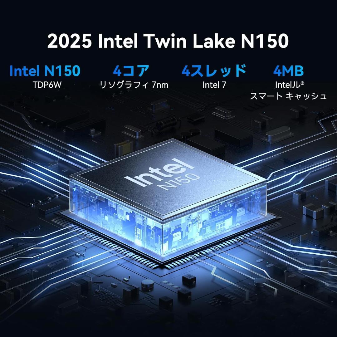 【新品同様】Blackview ミニPC MP60　Intel N150
