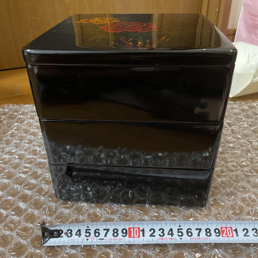 八雲塗　八雲塗重箱 3段 伝統工芸品