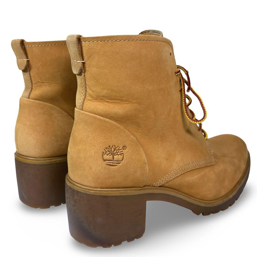 希少 timberland ティンバーランド レースアップブーツ ヒール