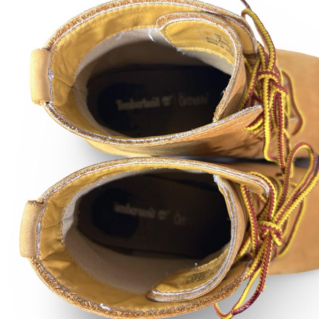 希少 timberland ティンバーランド レースアップブーツ ヒール