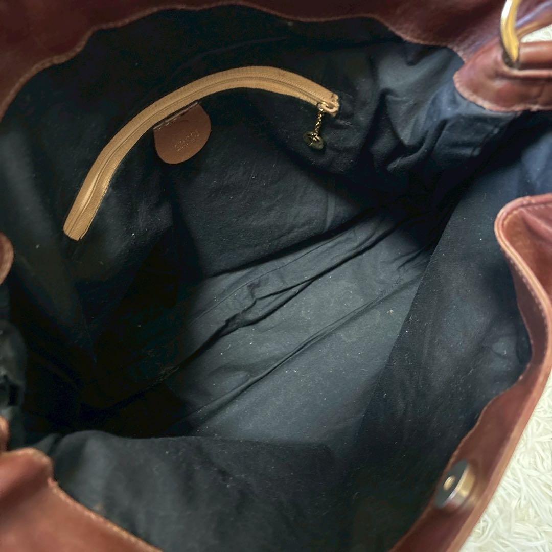 GUCCI BAMBOO グッチバンブー　2WAY ショルダーバッグ