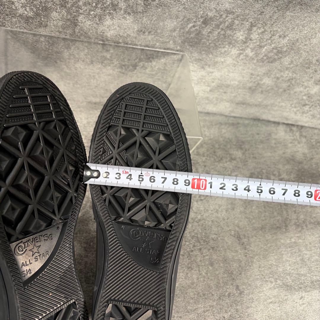 ✨美品✨コンバース オールスター ローファー【24.5】ブラック レザー