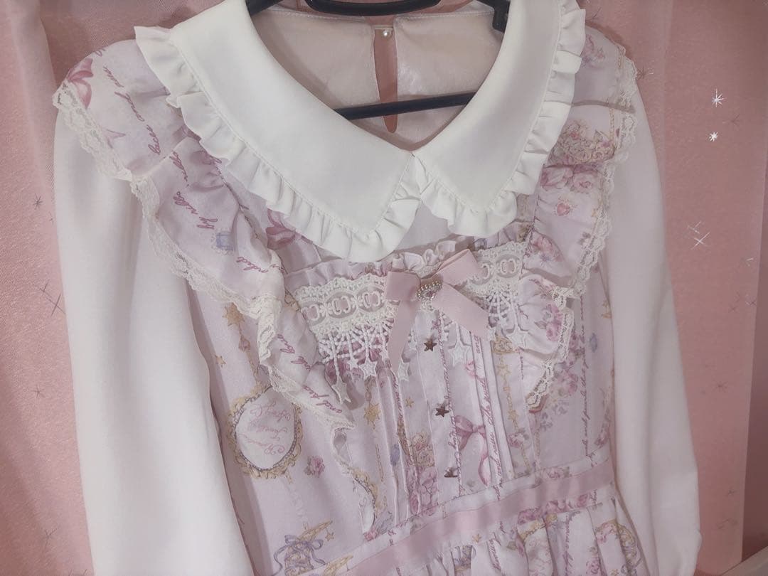 リズリサ ジュエリー柄ワンピース