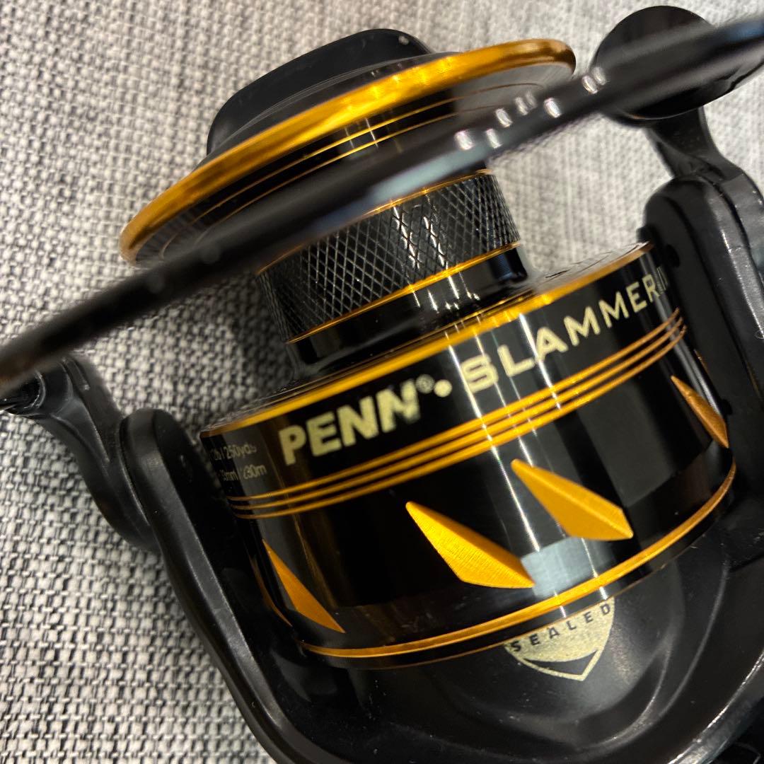 PENN SLAMMER Ⅳ スピニングリール ブラック/ゴールド