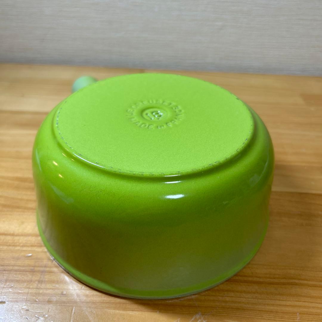 ルクルーゼ　ソースパン　片手鍋　18cm グリーン