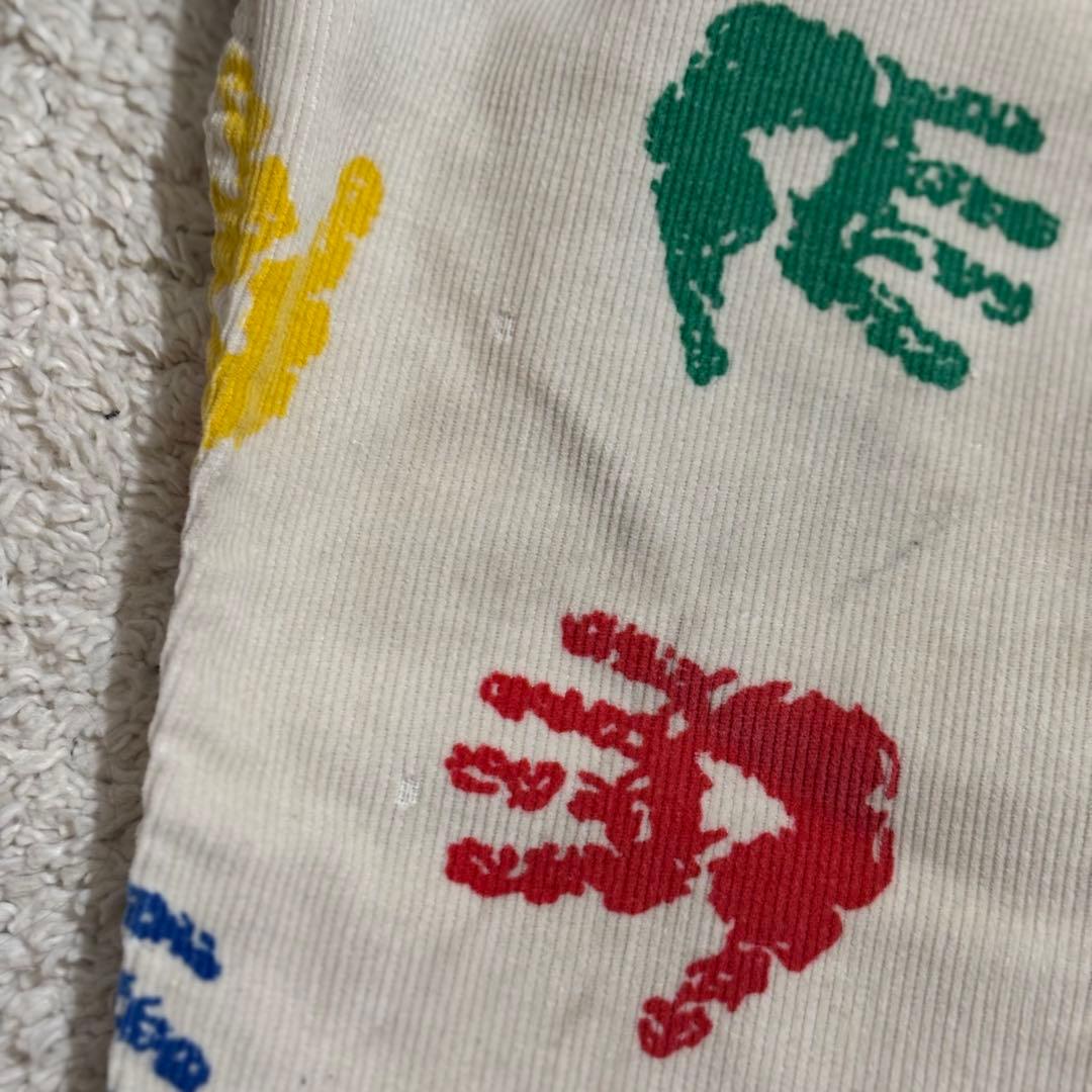 OSHKOSH オシュコシュ　オーバーオール　手形柄USA