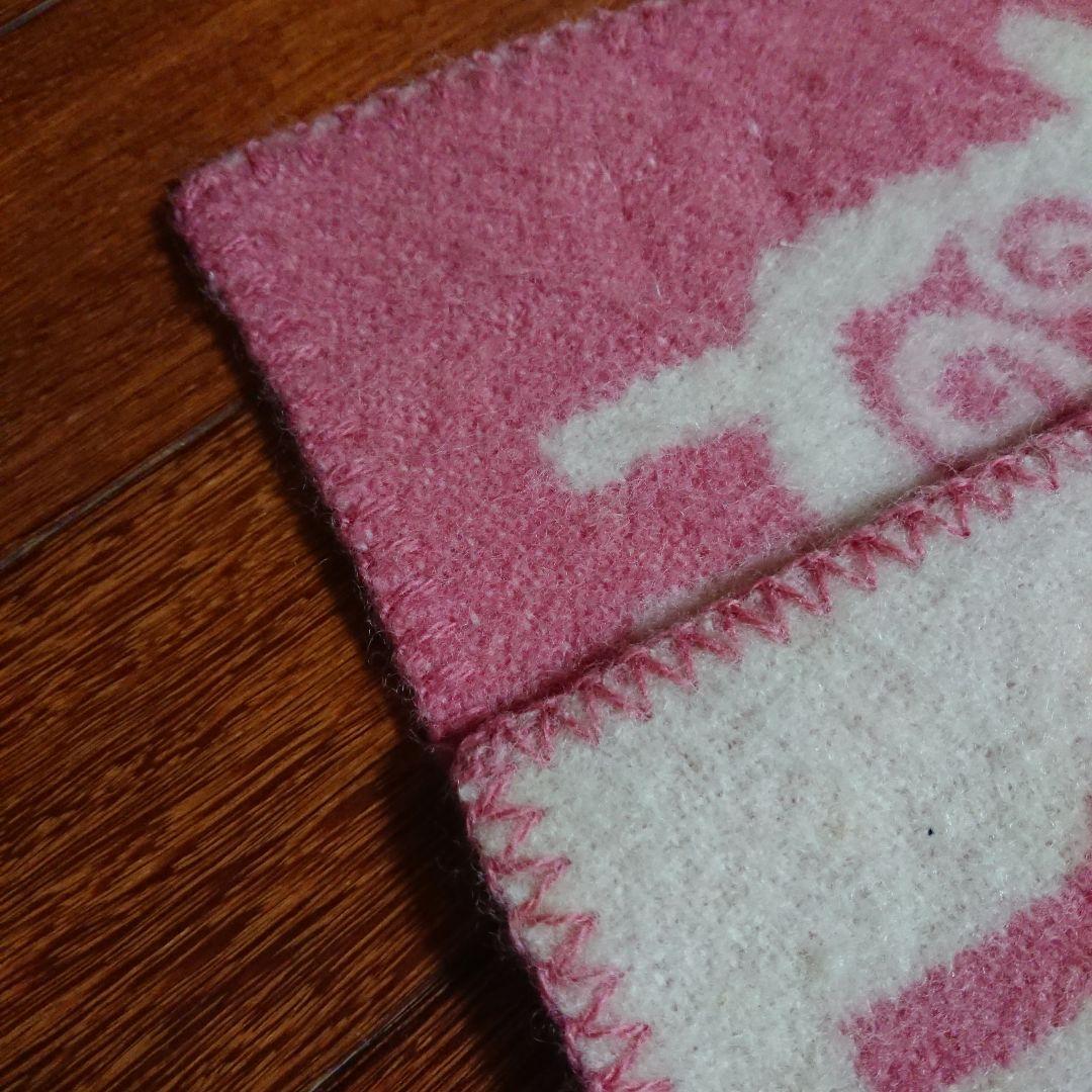 ハーフブランケット ベングトのヒツジ ウール80% コットン20% クリッパン